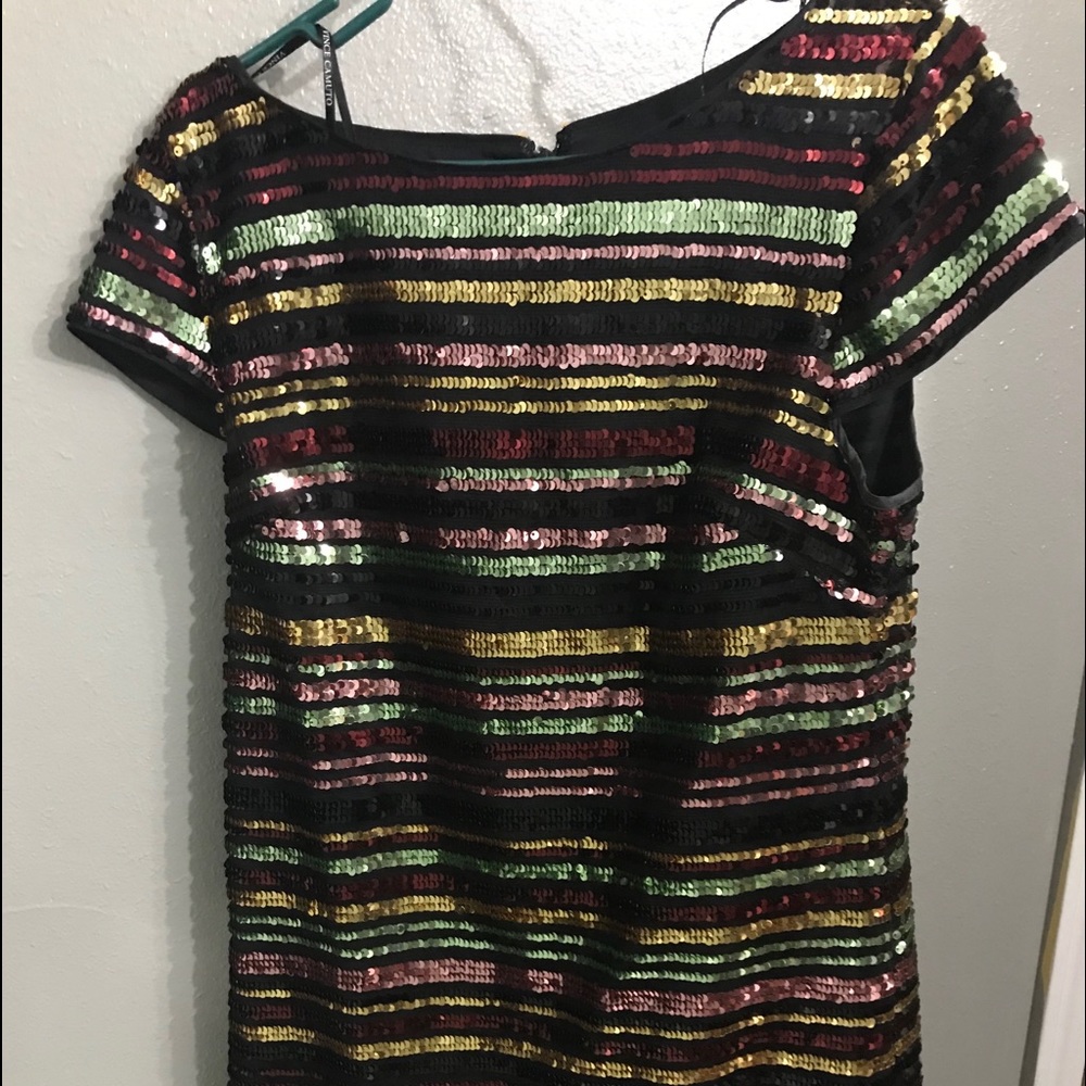 Vince Camuto Multi-Colored Dress .